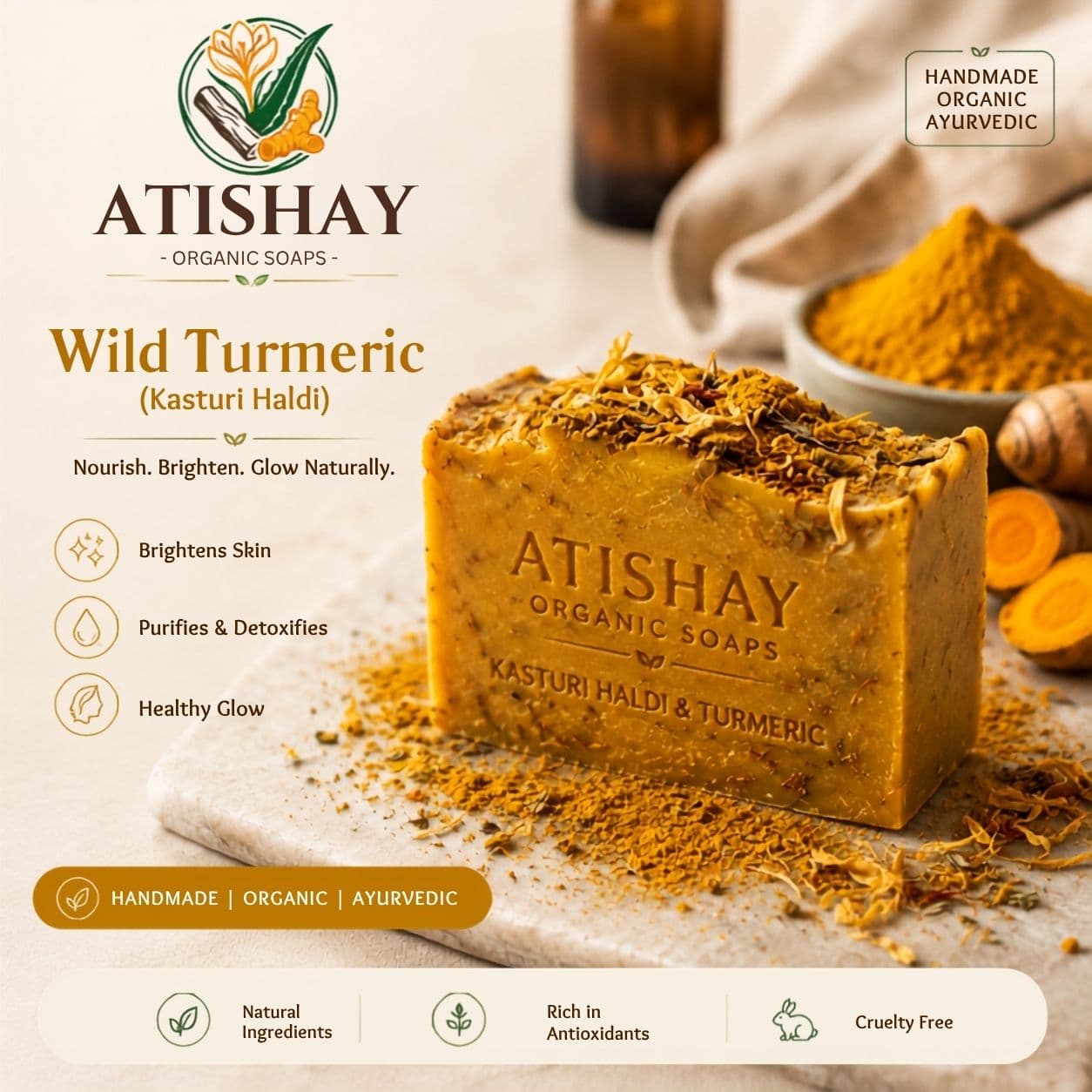 Haldi & Neem Clarifying Anti-Acne Bar
